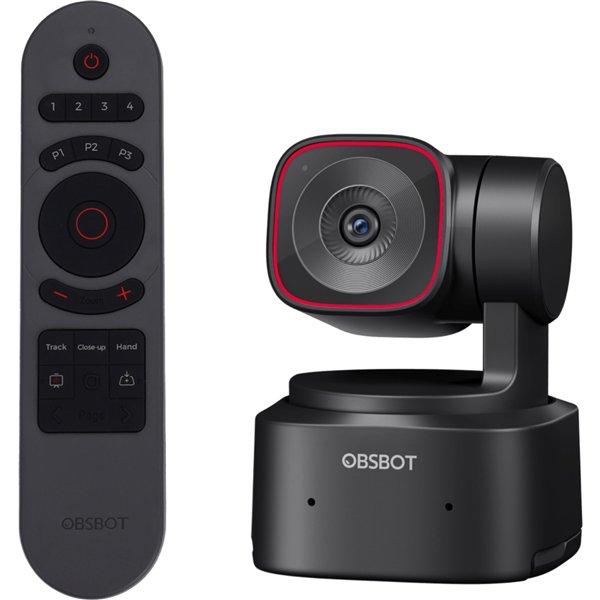 OBSBOT Tiny 2 Lite Remote Combo PTZ Webcam