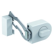 Olympia serratura supplementare porte c. barra bl.RS 50 R bianco