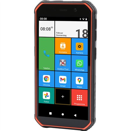 Olympia Trek nero/arancio