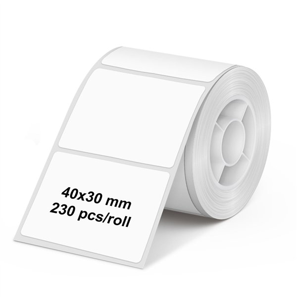 Olympia rotolo etichette 40 mm x 30 mm bianco (230 pezzi)