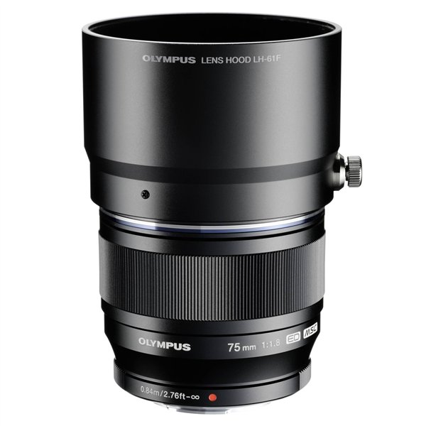 Olympus LH-61F paraluce per M7518 nero metallo