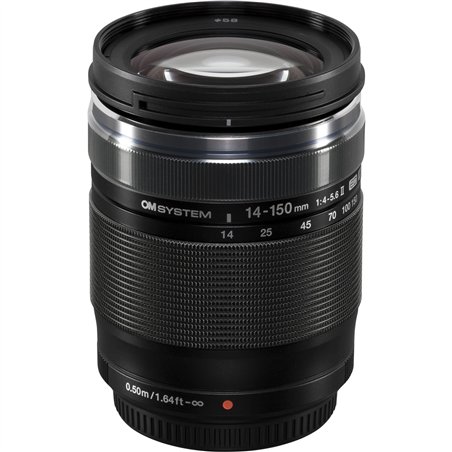 OM System M.Zuiko D 4,0-5,6/14-150 II nero