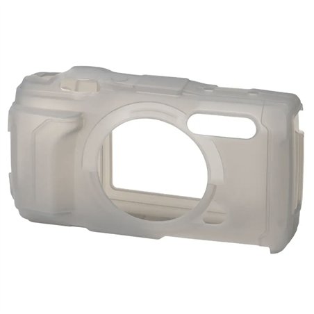 OM System CSCH-128 custodia silcone grigio