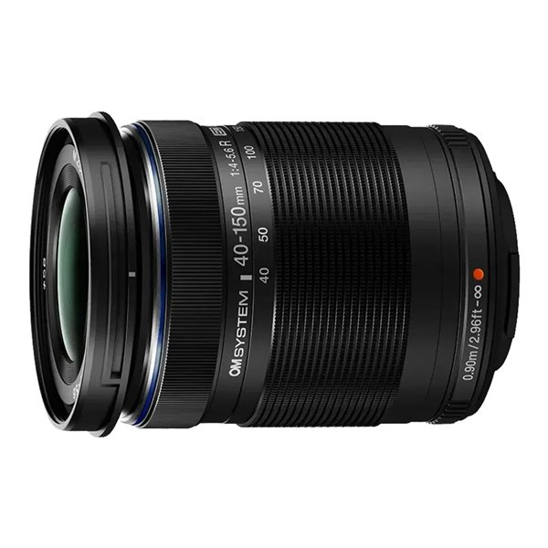OM System .Zuiko D 4-5,6/40-150 ED R nero