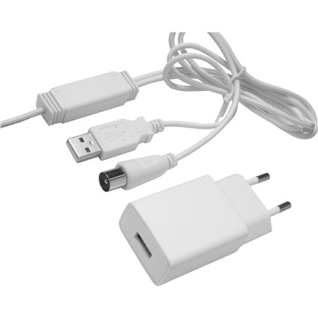 One per All DVB-T2 1080p antenna tessuto bianco SV9436-5G