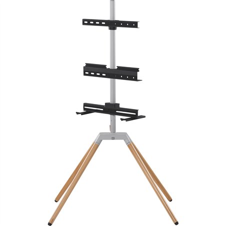 One for All Quadpod TV Stand 70 girevoli 360 gr., chiaro WM 7476