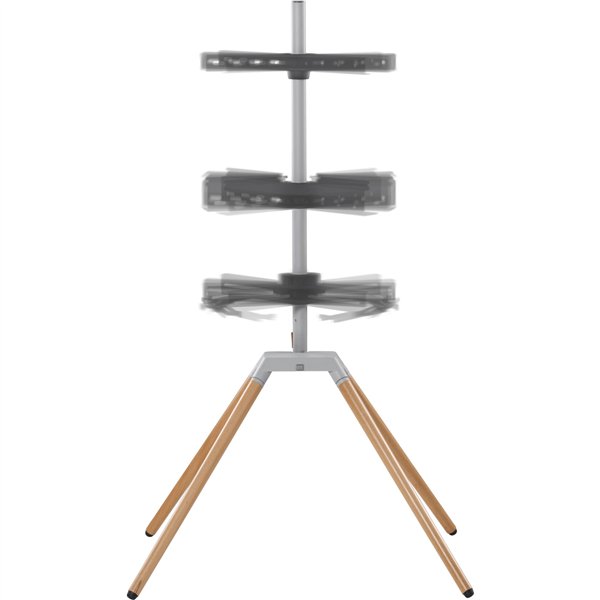 One for All Quadpod TV Stand 70 girevoli 360 gr., chiaro WM 7476