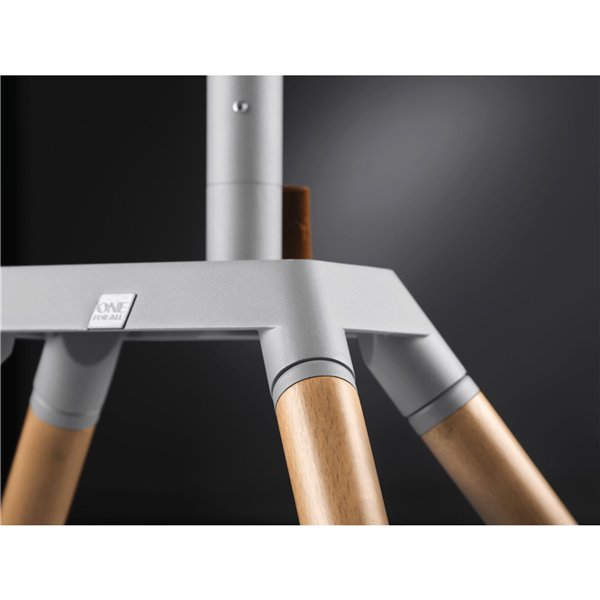 One for All Quadpod TV Stand 70 girevoli 360 gr., chiaro WM 7476