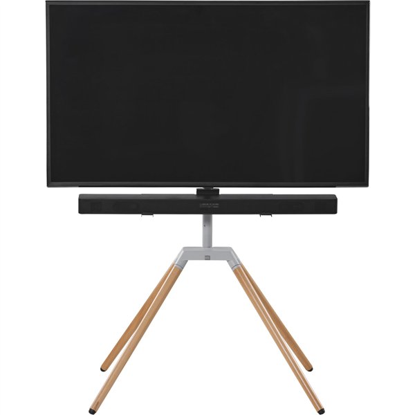 One for All Quadpod TV Stand 70 girevoli 360 gr., chiaro WM 7476