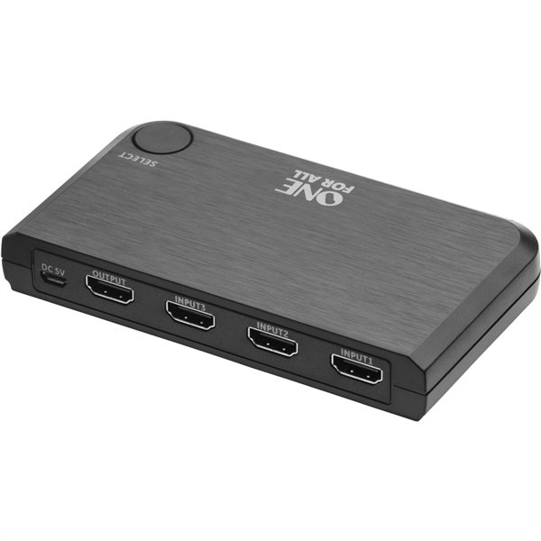 One per All Smart HDMI Switch 4K incl. comando SV 1632