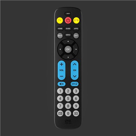 One for All Big Button Remote telecomando universale URC 6821