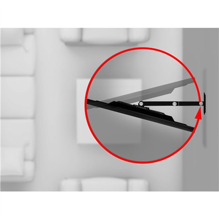 One for All TV supp.d.parete 43 Ultraslim Turn 180       WM 6254