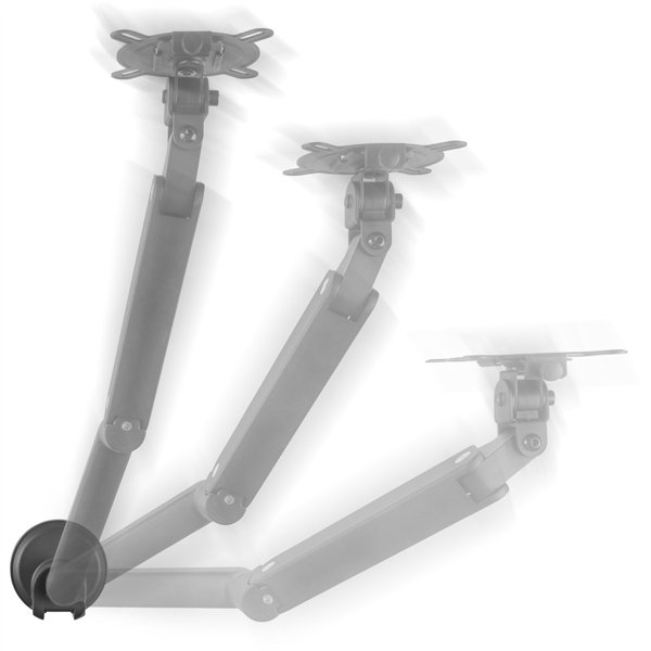 One for All supporto monitor Solid Single nero DM 4110