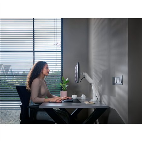 One for All supporto monitor Solid Single bianco DM 4120