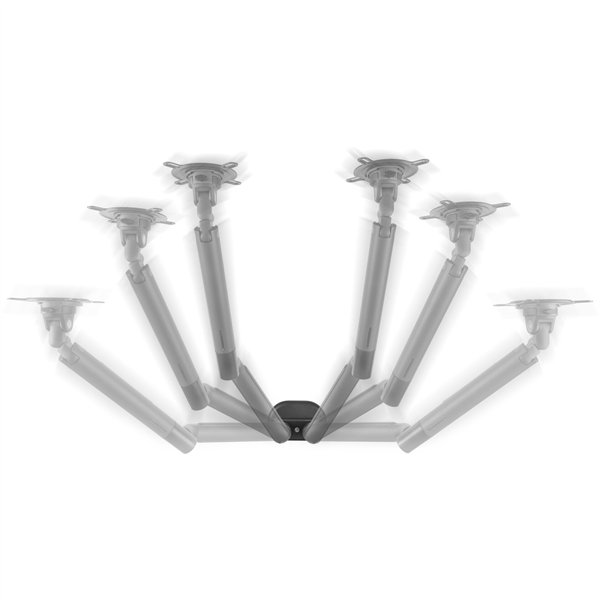 One for All supporto monitor Design Dual nero         DM 7210