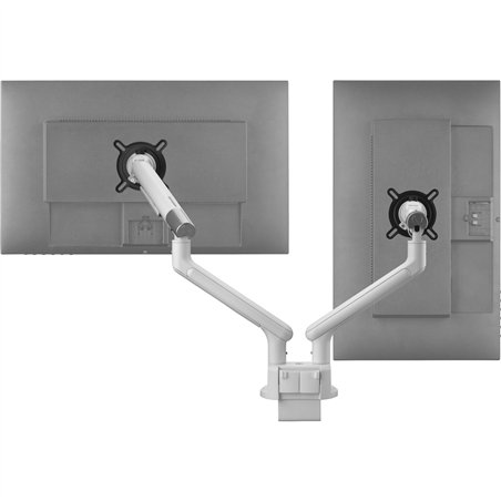 One for All supporto monitor Design Dual bianco DM 7220