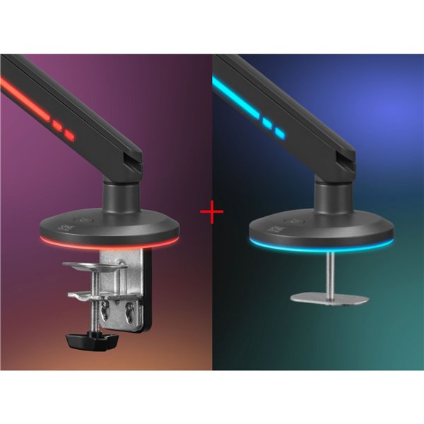 One for All supporto monitor Experience RGB sing. nero 8110