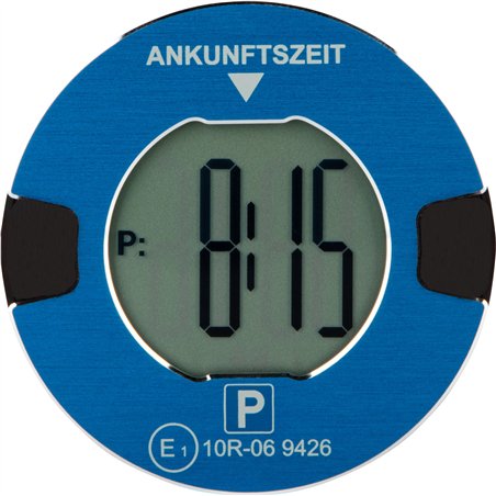 OOONO P-Disc No1 blu disco orario elettr. per auto