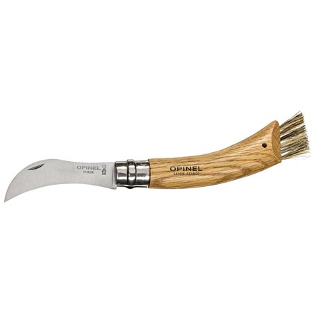 Opinel coltello funghi legno di quercia con scatol.legno e cust.