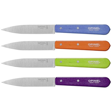 Opinel set coltelli da cucina No. 112 4 pezzi colorati