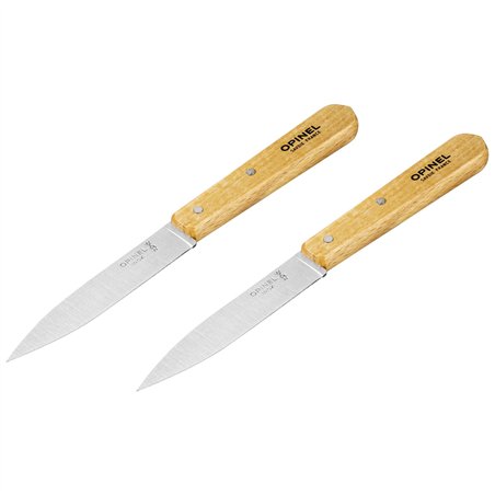 Opinel set coltelli da cucina No. 112 2 pezzi naturale