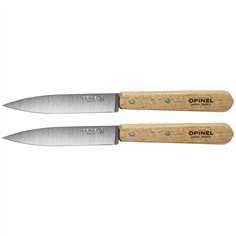 Opinel set coltelli da cucina No. 112 2 pezzi naturale 2
