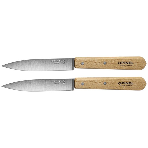 Opinel set coltelli da cucina No. 112 2 pezzi naturale