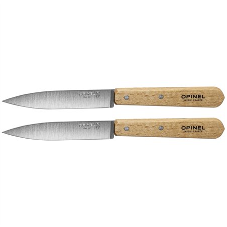 Opinel set coltelli da cucina No. 112 2 pezzi naturale