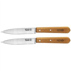Opinel set coltelli da cucina No. 102 2 pezzi naturale 2