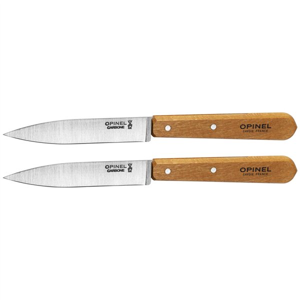 Opinel set coltelli da cucina No. 102 2 pezzi naturale