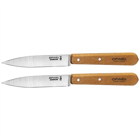 Opinel set coltelli da cucina No. 102 2 pezzi naturale
