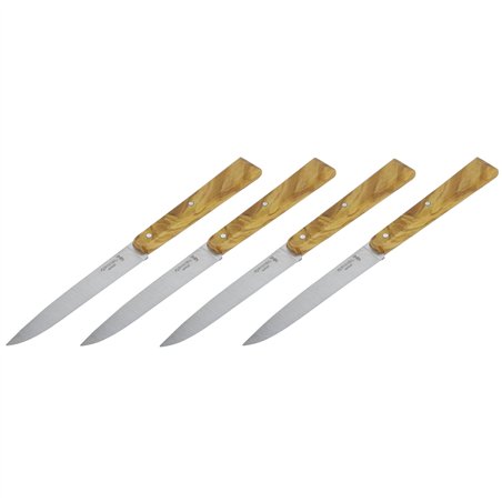 Opinel set coltello da tavola No. 125 Bon Appetit Ulivo
