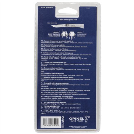 Opinel coltellino No. 06 lama inox con  manico legno