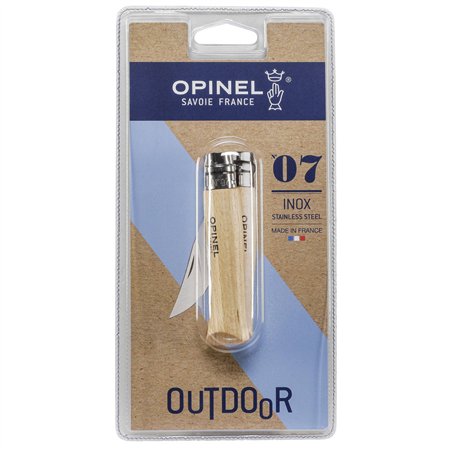 Opinel coltellino No. 07 lama inox con manico in legno