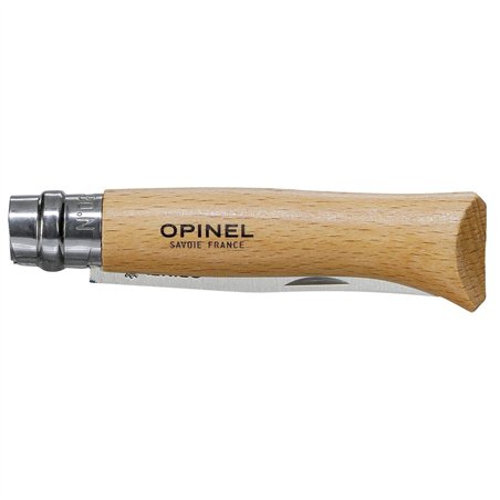 Opinel coltellino No. 08 incl. custodia con lama inox