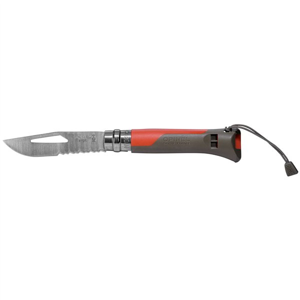 Opinel coltellino No. 08 Outdoor rosso