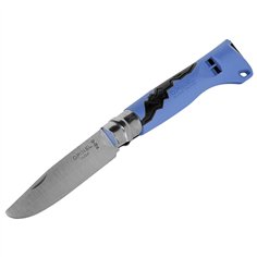 Opinel Outdoor Junior No. 07 coltellino con fischietto blu
