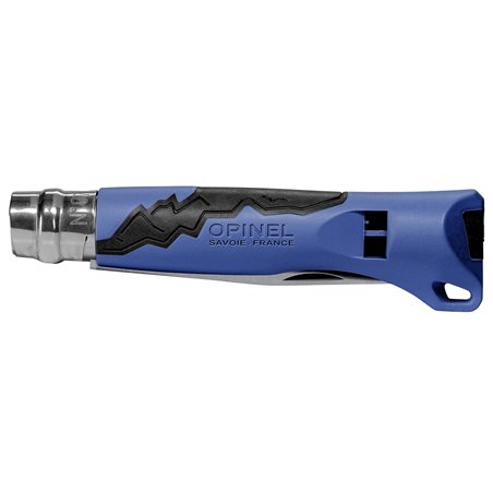 Opinel Outdoor Junior No. 07 coltellino con fischietto blu