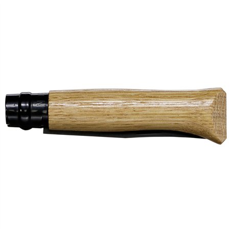 Opinel coltellino No. 08 lama nera con scatola in legno