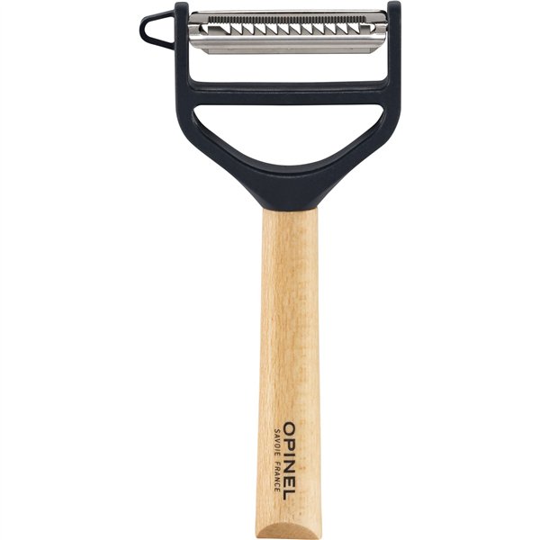 Opinel pelapatate T-Duo di legno blu