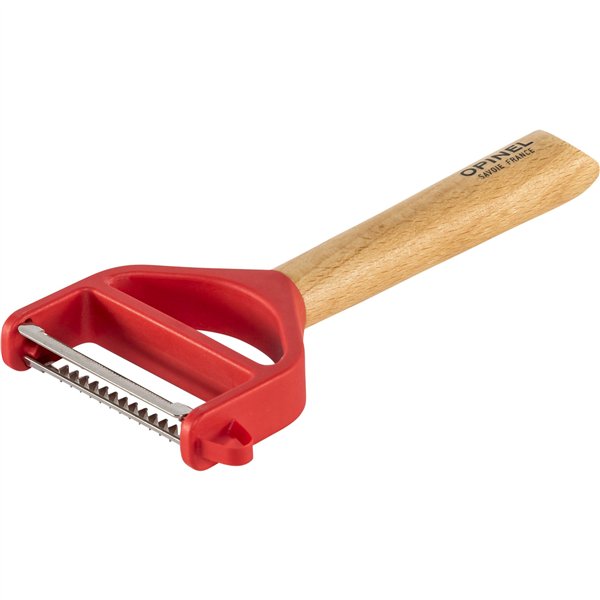 Opinel pelapatate T-Duo di legno rosso