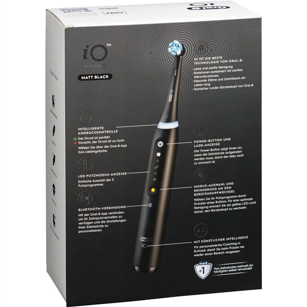 Oral-B iO Series 5 opaco nero