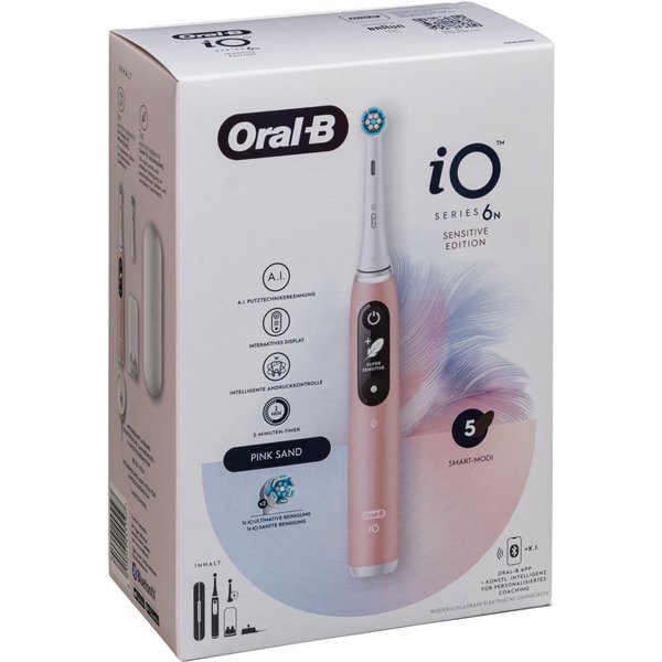 Oral-B iO Series 6 Pink Sand + custodia                 JAS22