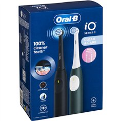 Oral-B iO Series 2 Night Black/ Forest Green with 2.Handstück