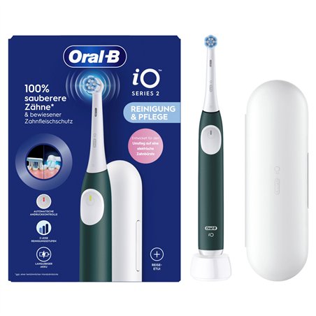 Oral-B iO Series 2 Forest Green con custodia da viaggio