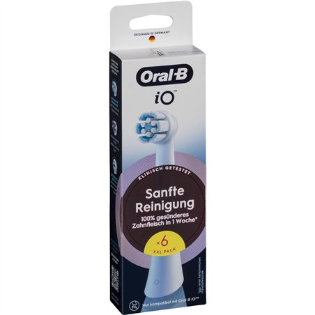 Oral-B iO testine di ricambio pulizia delicata 6pz