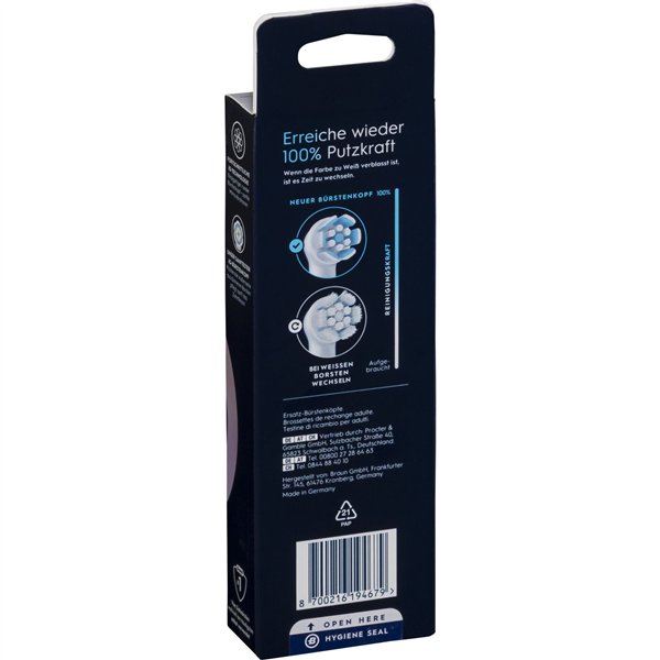 Oral-B iO testine di ricambio pulizia delicata 6pz