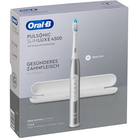 Oral-B Pulsonic Slim Luxe 4500 Platinum Travel Edition