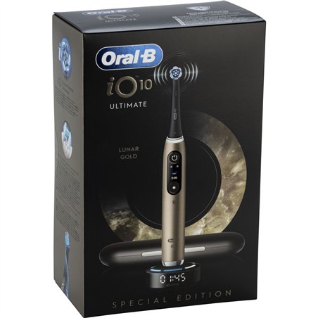 Oral-B iO Series 10 Lunar Gold Special Edition black