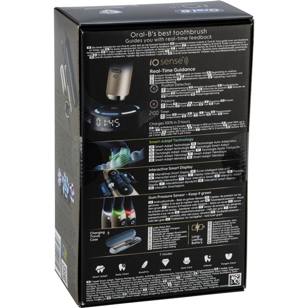 Oral-B iO Series 10 Lunar Gold Special Edition black